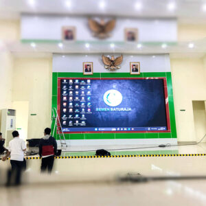 Videotron P4 Indoor di Wisma Ganesha Semen Batu Raja
