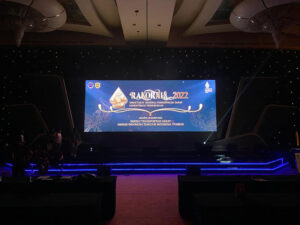 Rakornis 2022, Direktorat Jenderal Perhubungan Darat Kementerian Perhubungan - Rental Videotron By Central LED