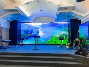 Fix Instalasi Videotron Indoor | uk 704 x 320 | 3840 Hz High Refresh Rate | frame rate 60 fps | Pemasangan di Gereja GKMI Anugrah Tanah Abang