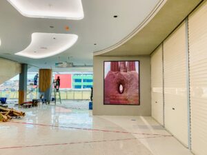 Instalasi Videotron Indoor for Display di Garut