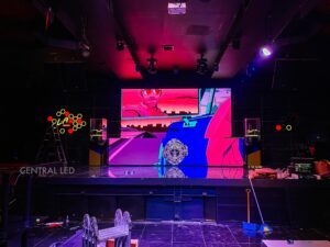 Fix Instalasi Videotron Indoor | Modul P4 |High Refresh Rate |frame rate 60 fps | Pemasangan di Bar Rain Luxury Karawang