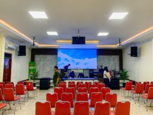 Instalasi Videotron Indoor Modul P2.5 di GBI Kampung Melayu