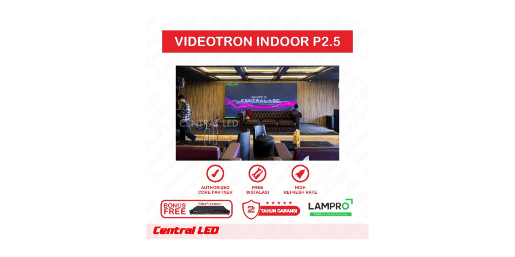 Produk Videotron Indoor P2.5