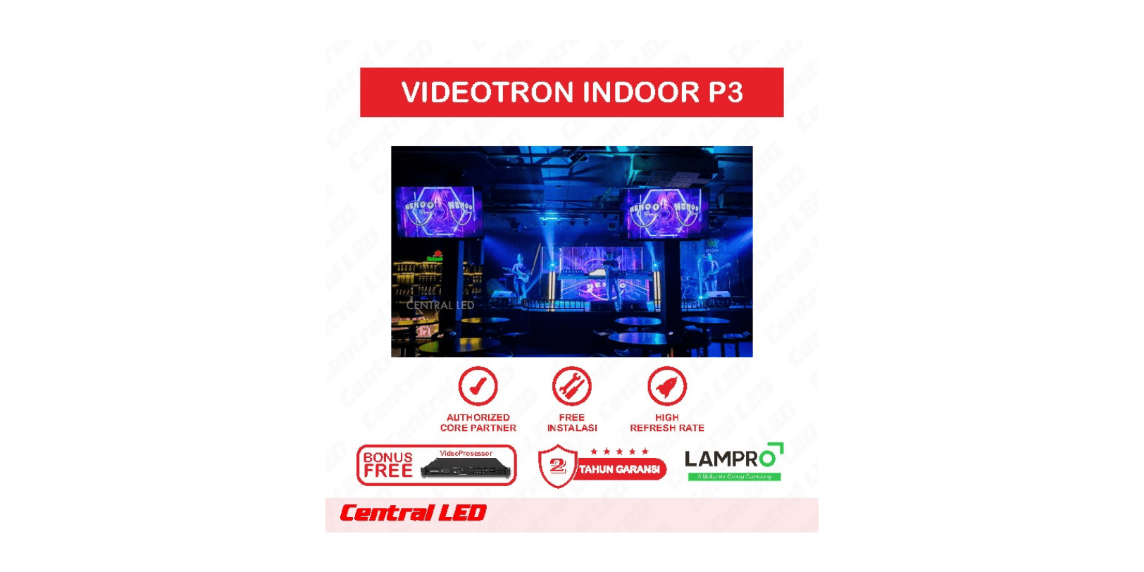 Produk Videotron Indoor P3