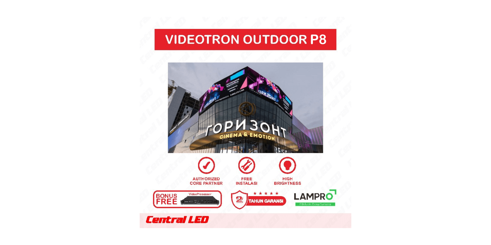 Videotron Outdoor P8