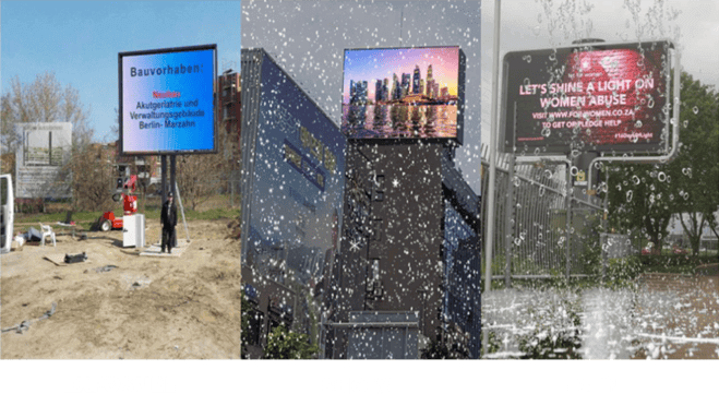 Videotron outdoor cocok di segala cuaca