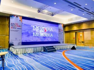 Rental Videotron Event AXIOO TECH DAY 2023 By Central LED
