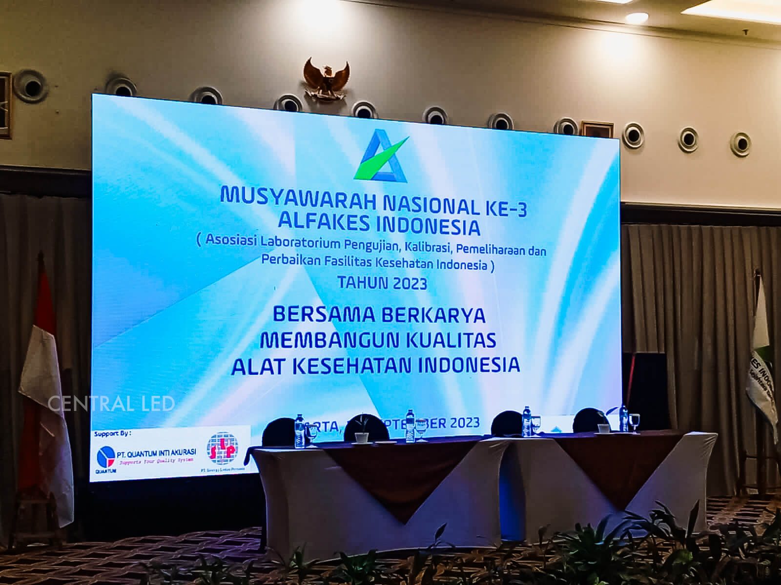 Rental Videotron P3.91 Indoor | uk 5x3 | 3840 Hz | High Refresh Rate | di Hotel Horison Ciledug