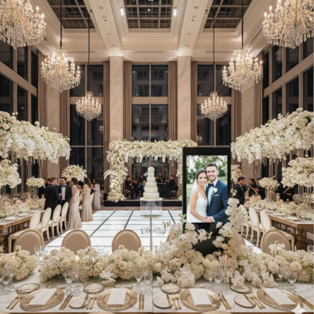 Digital Signage Wedding