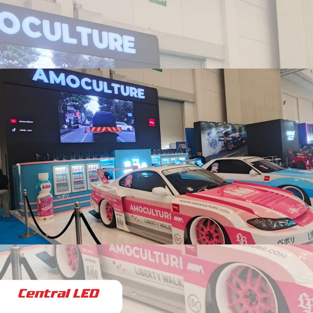 P2.9 Indoor Ukuran 7 x 2 m ~ ICE BSD Booth_ Amoculture