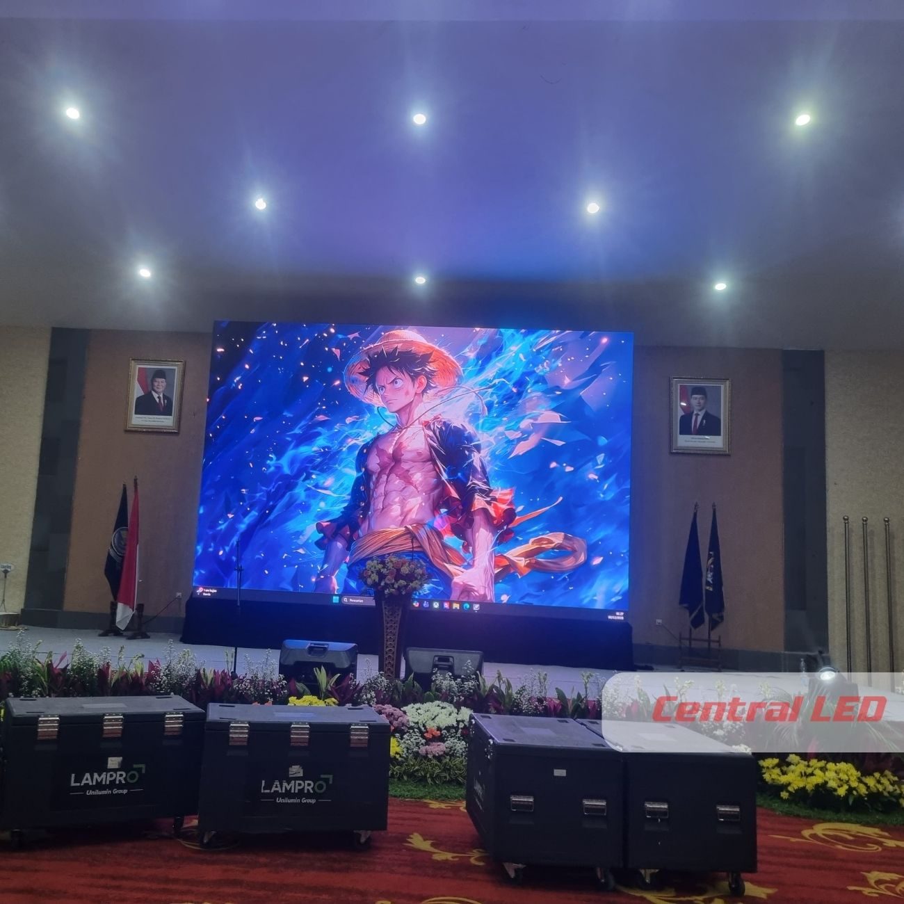 RB Supardan, Acara Pelepasan Wisuda