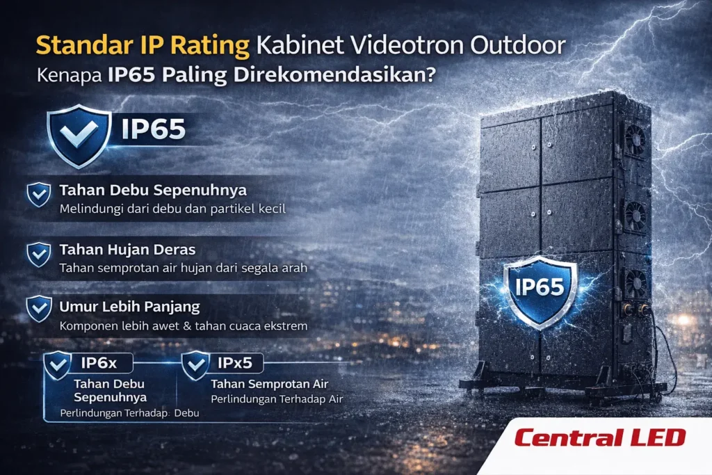 Standard IP Rating Kabinet Videotron