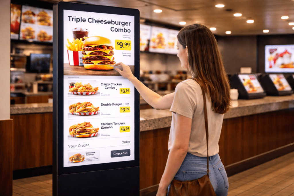 penggunaan digital signage