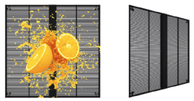 Videotron LED Holographic Transparent Screen – H Series