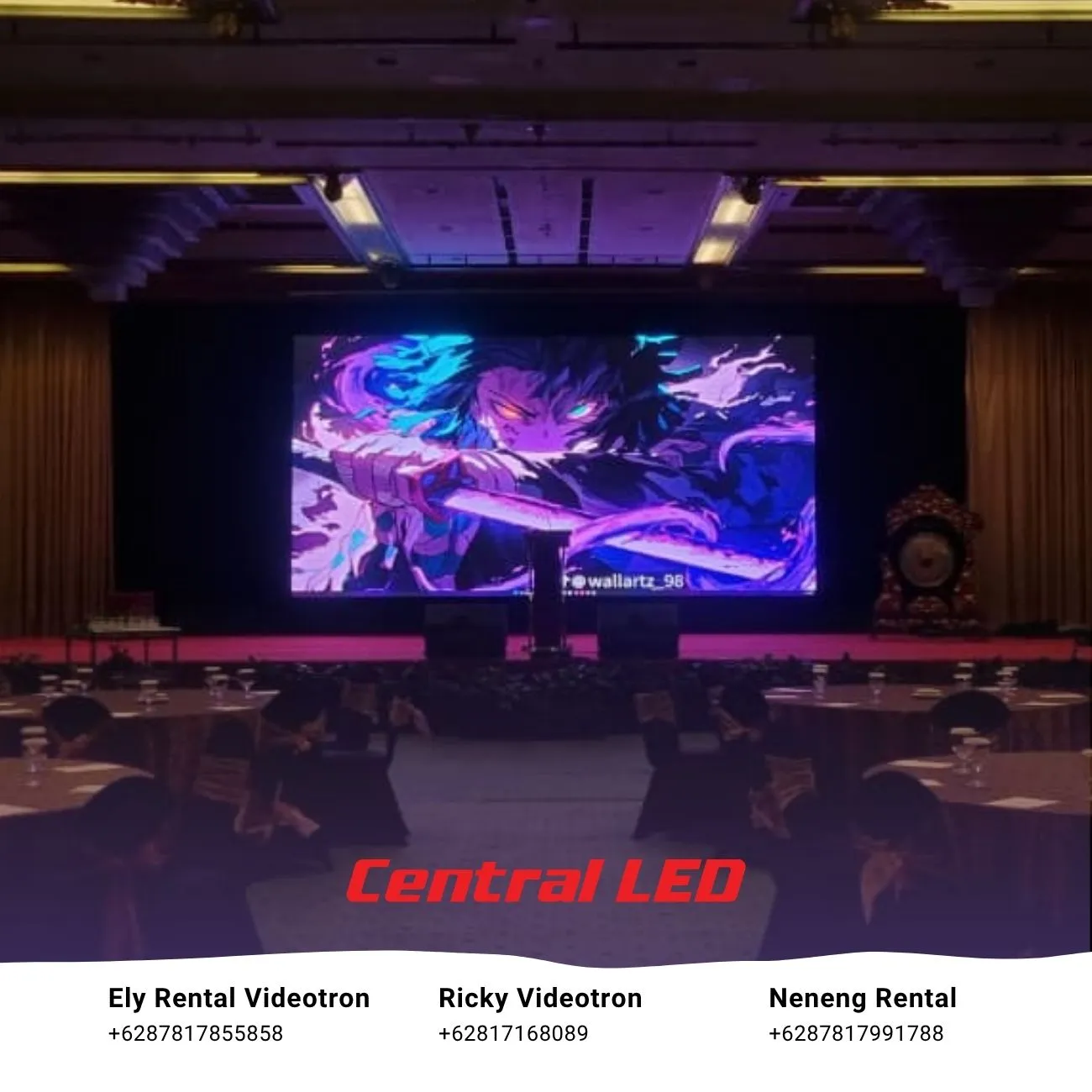 proyek-rental-videotron-hotel-kartika-chandra