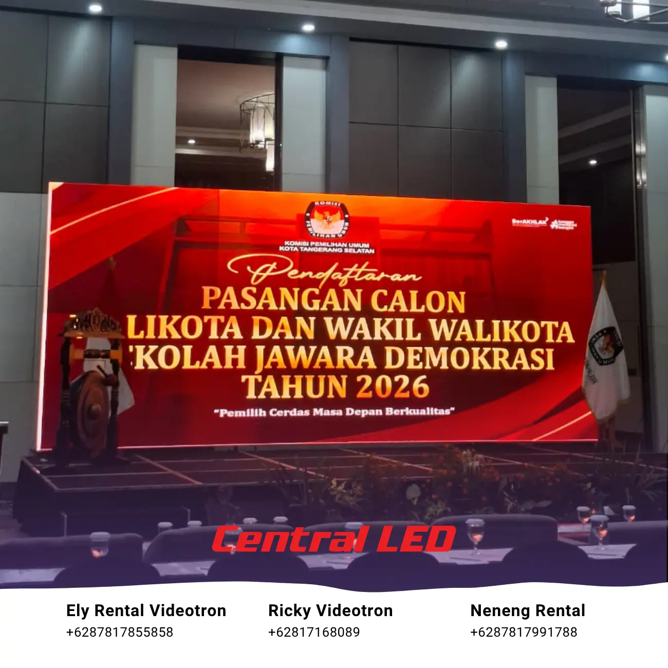 Proyek Rental Videotron Mercure Alam Sutera