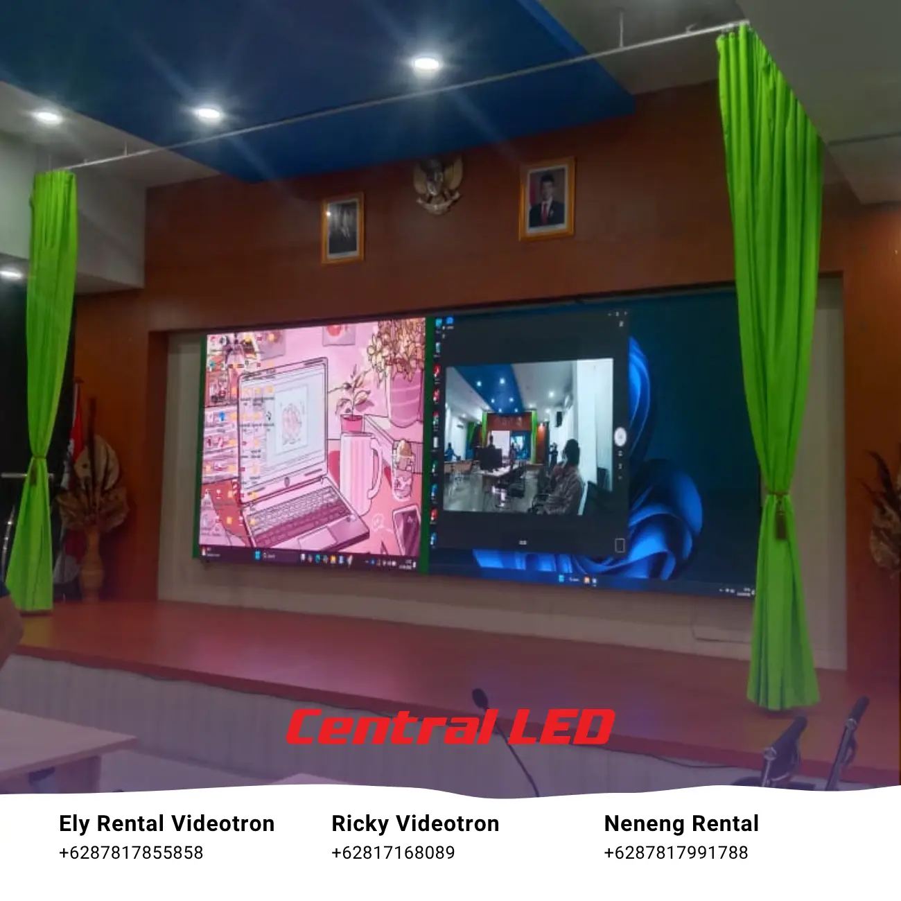 proyek-fix-instalasi-videotron-di-balai-sungai-besar-medan