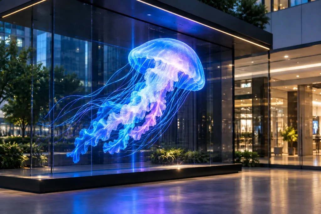 Holographic LED Screen