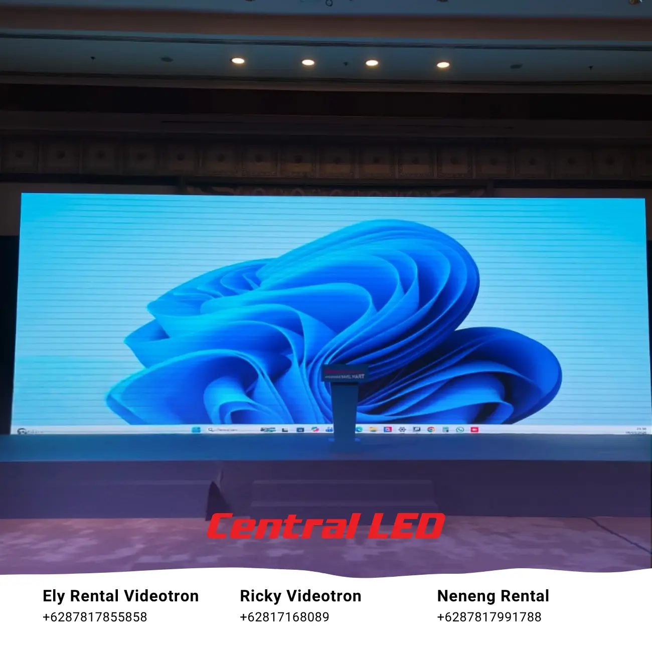 proyek-rental-videotron-shangri-la-surabaya